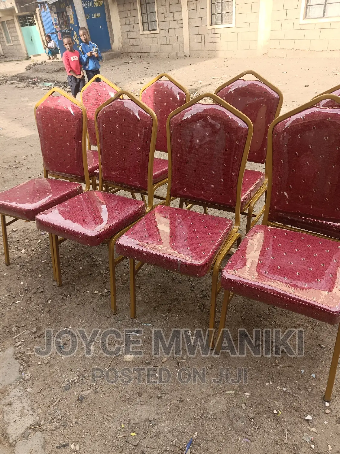 Conference Chairs, Red Colour