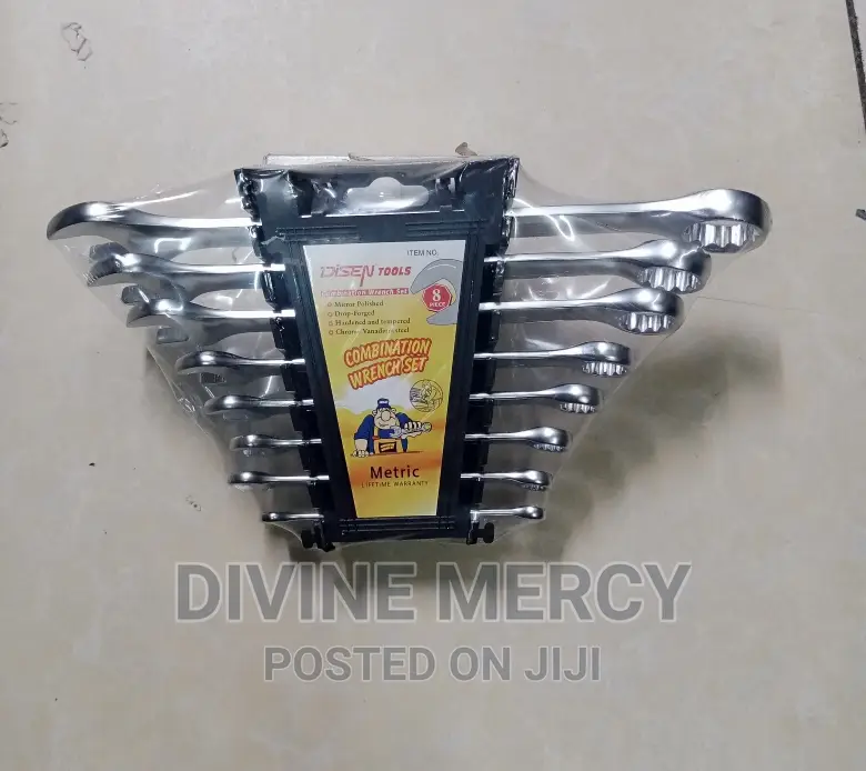 Combination Wrench Set/ Chrome