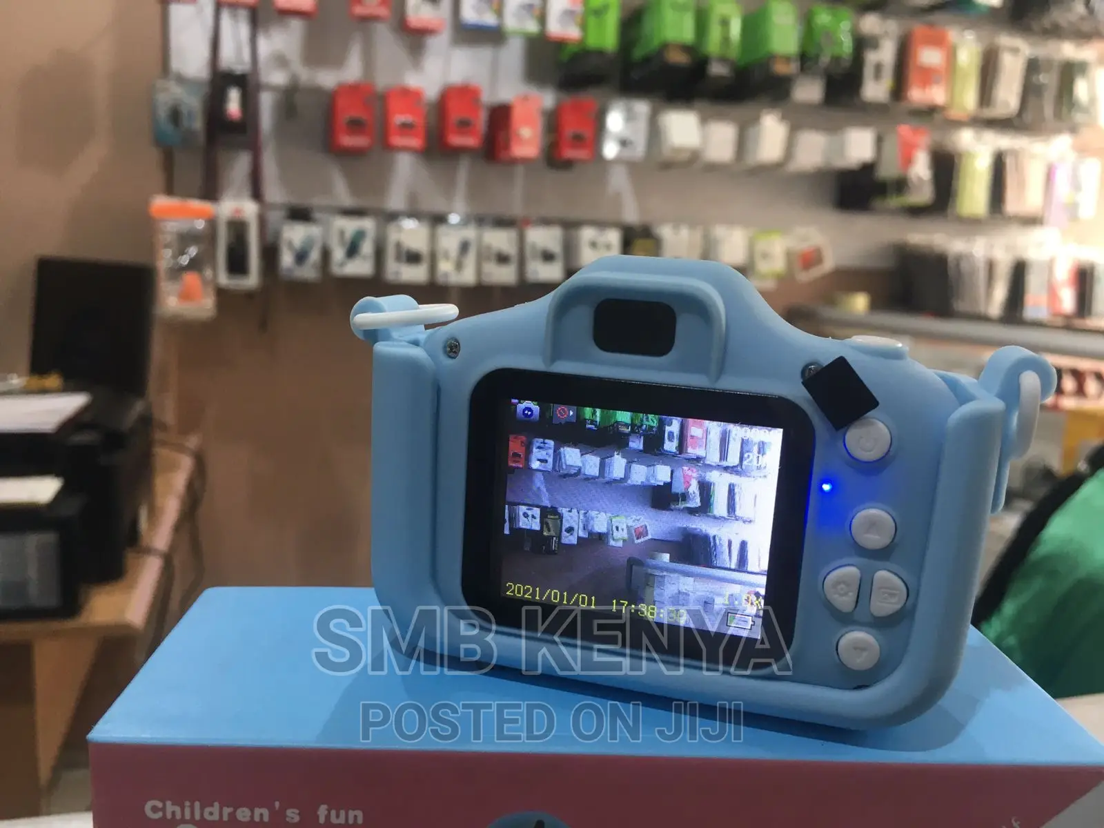 Kids Digital Camera (Rechargeable, Memory Card)