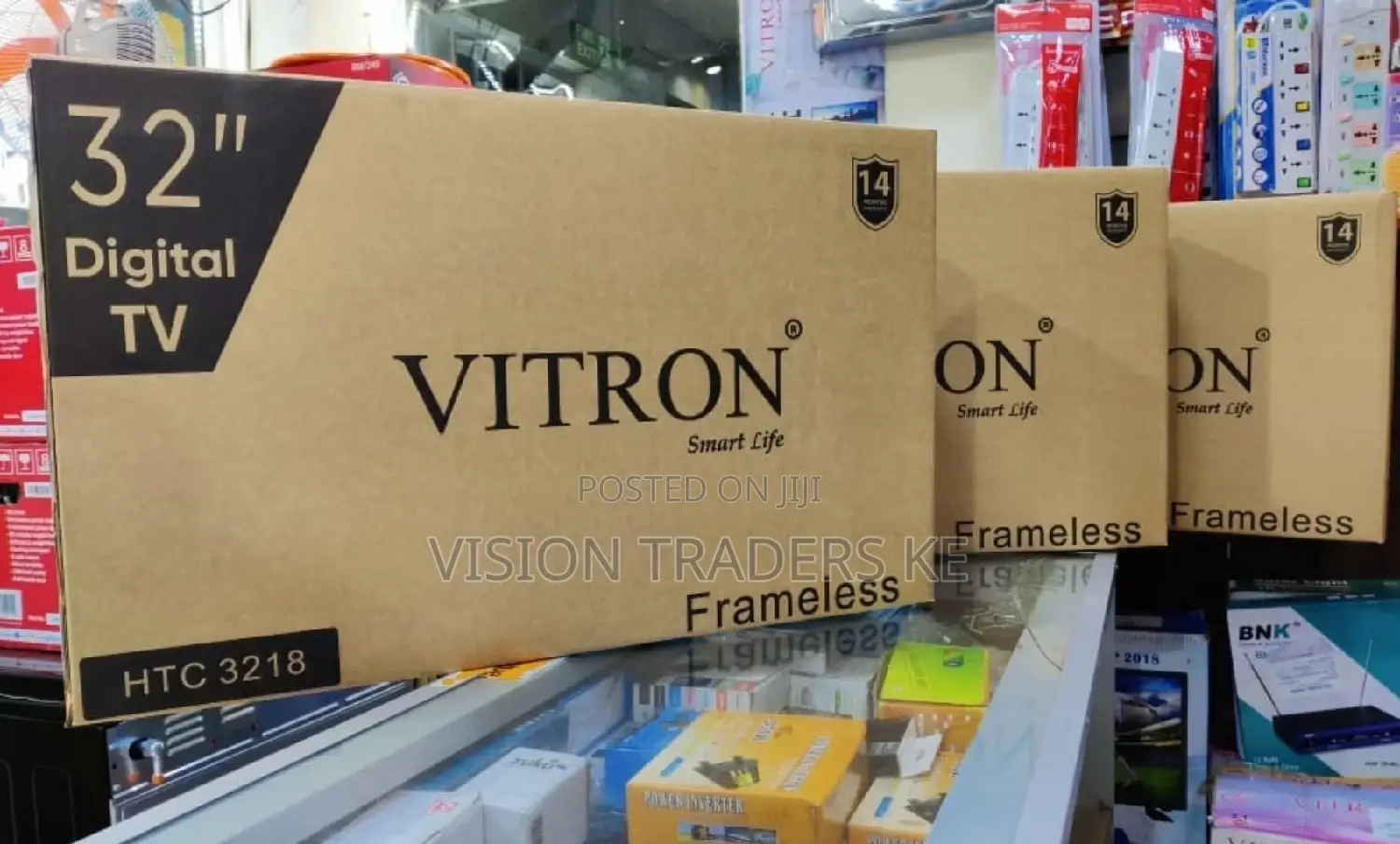Vitron 32 Inches Digital Frameless Tv✓
