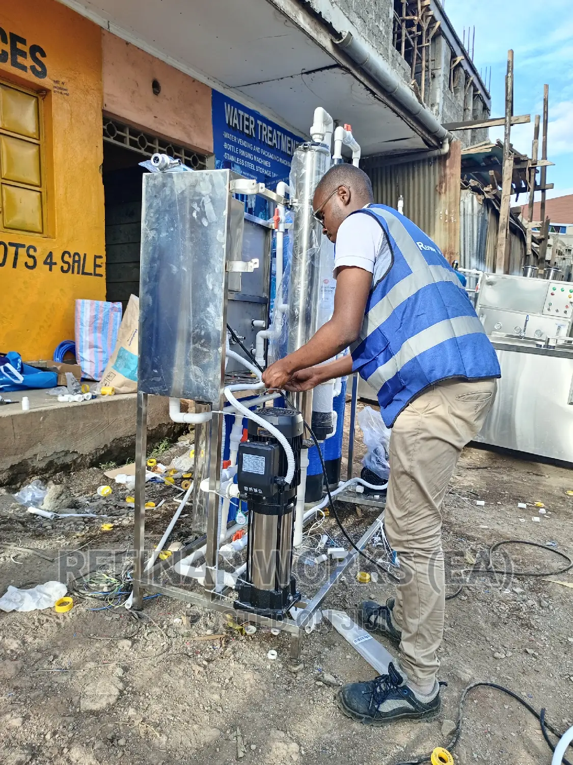 Water Purification Machines - Complete Set Up for Business
