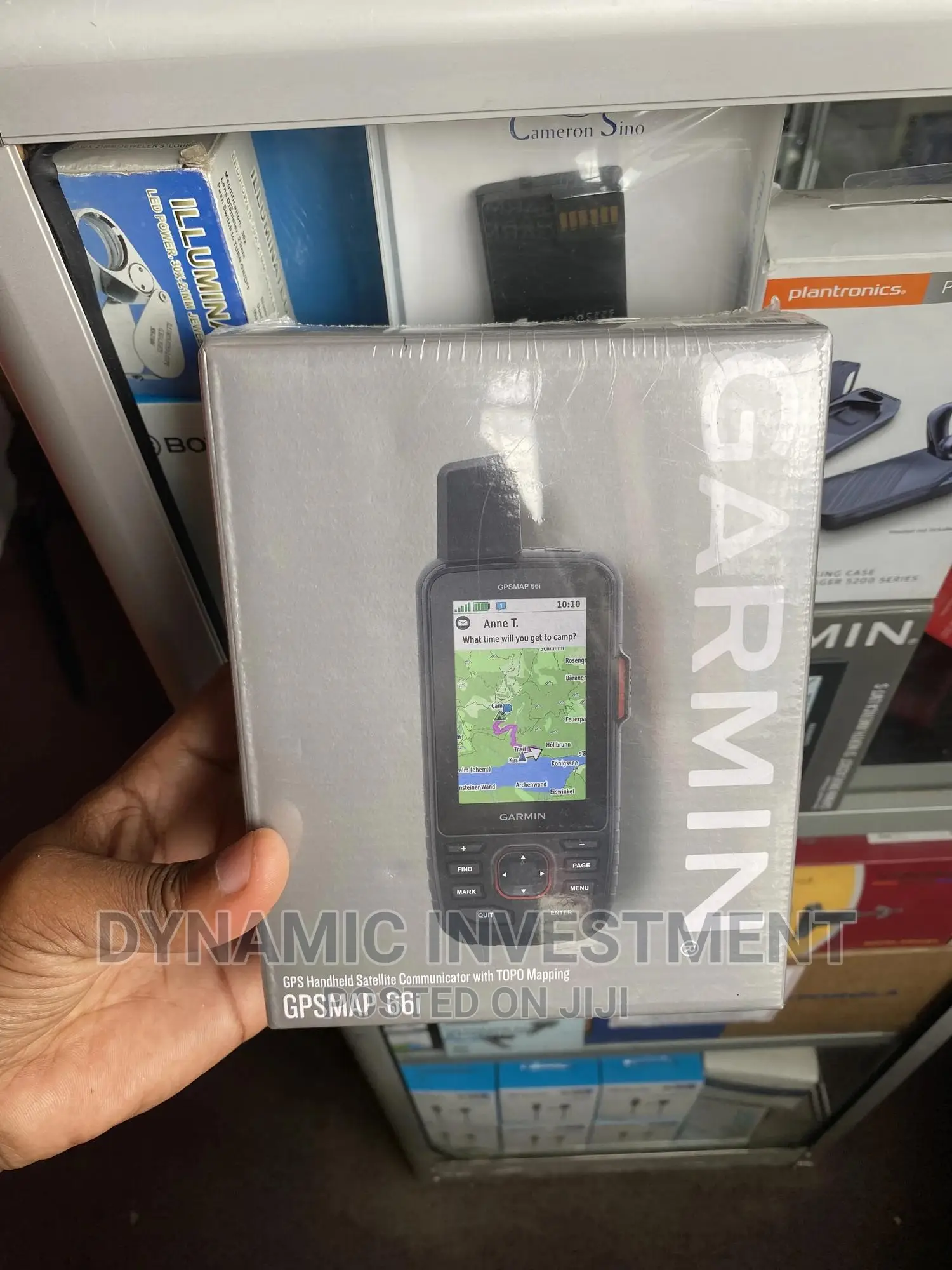 Garmin GPSMAP 66i, GPS Handheld and Satellite Communicator,