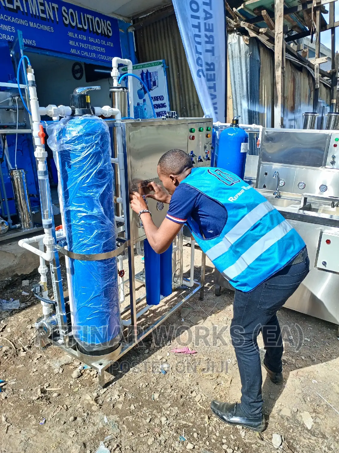 Borehole Water Purifier - Reverse Osmosis Treatment Plant