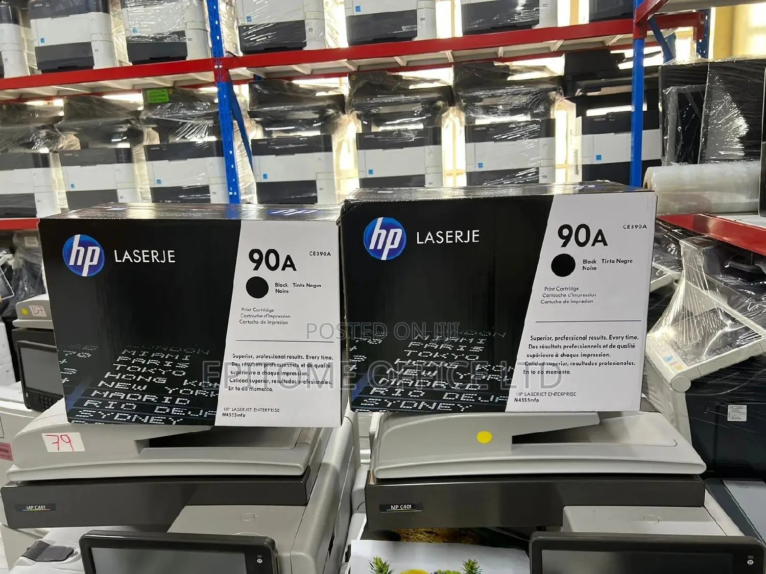 Newly Arrived Hp 90A Black Toners