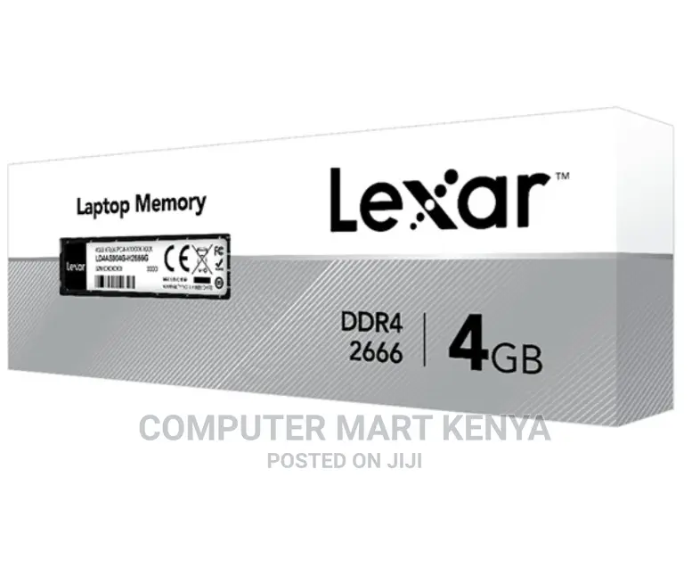 Lexar 4GB RAM DDR4 Laptop 2666 MHZ