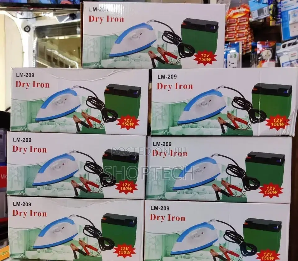 DC Dry Iron Box Available