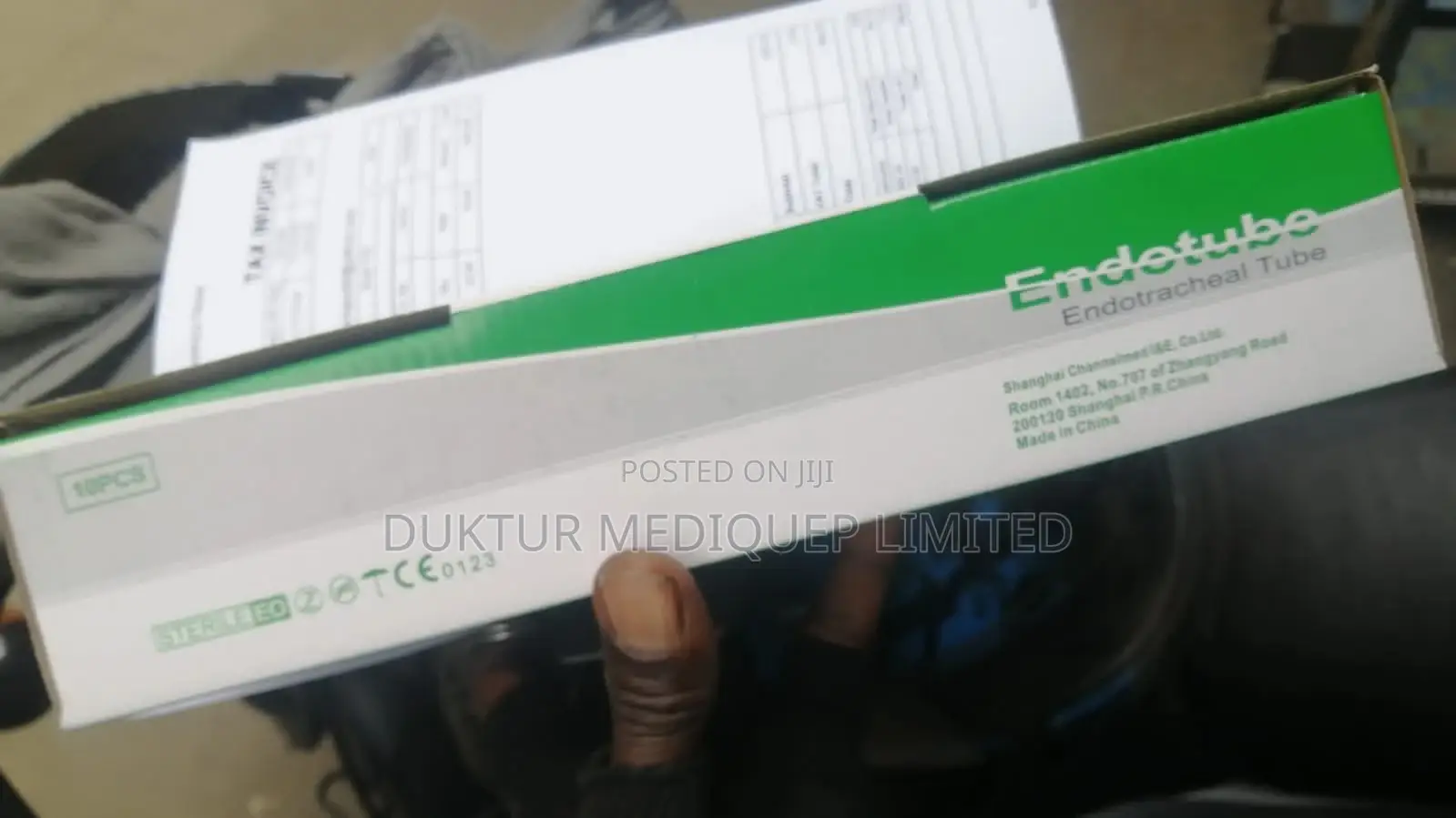 Pediatric Endotracheal Tube Pack of 10pcs Sterilized