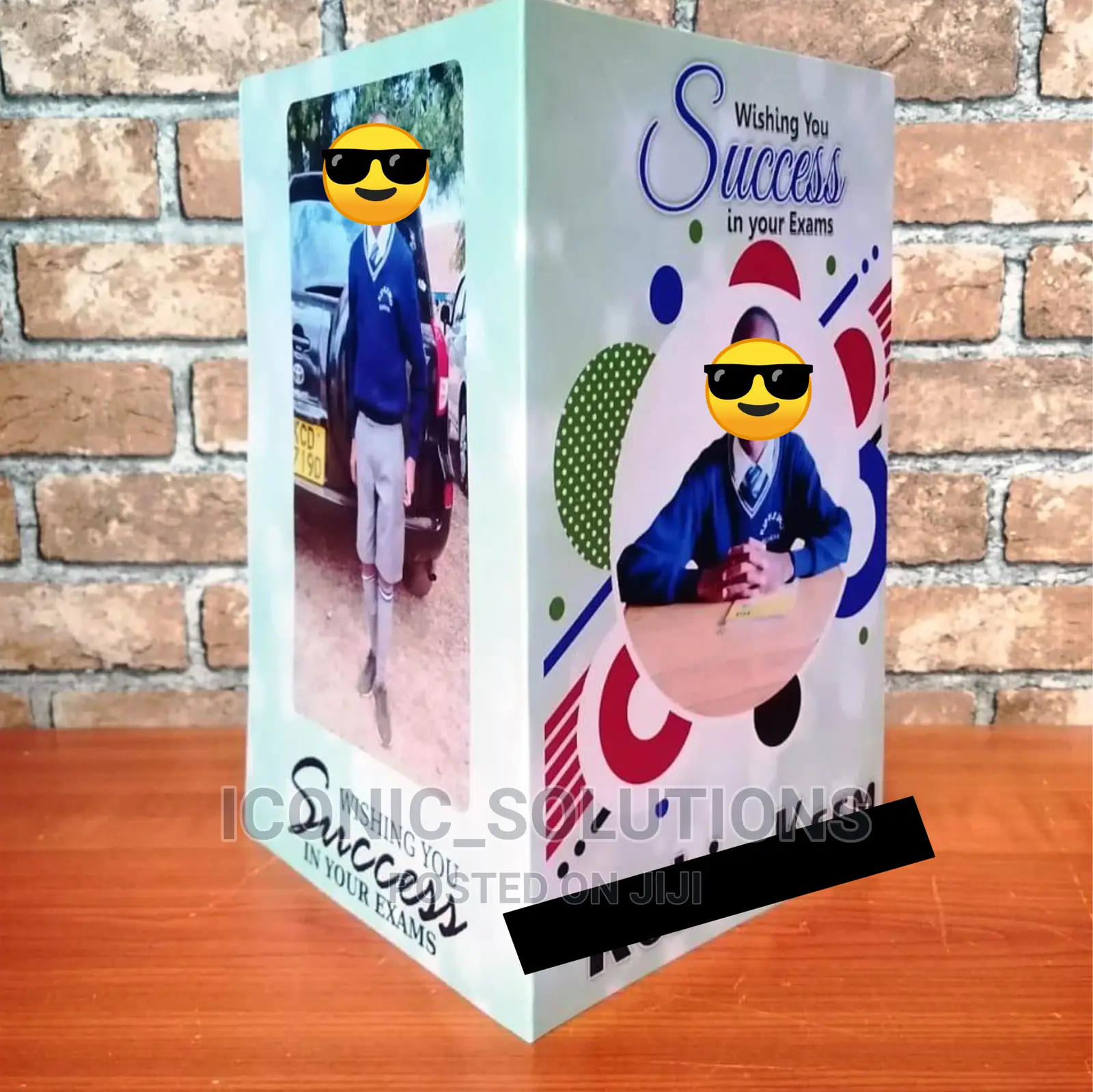 Custom A4-Size Success Cards