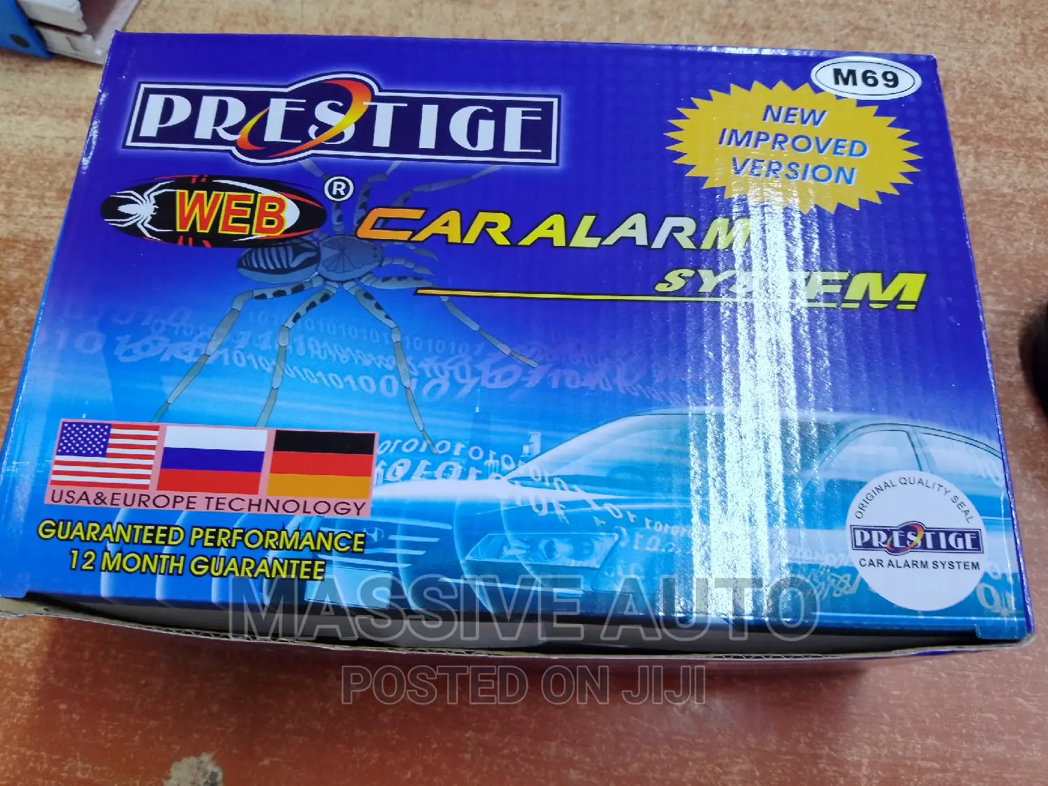 Original Prestige Car Alarm/ With Cutout