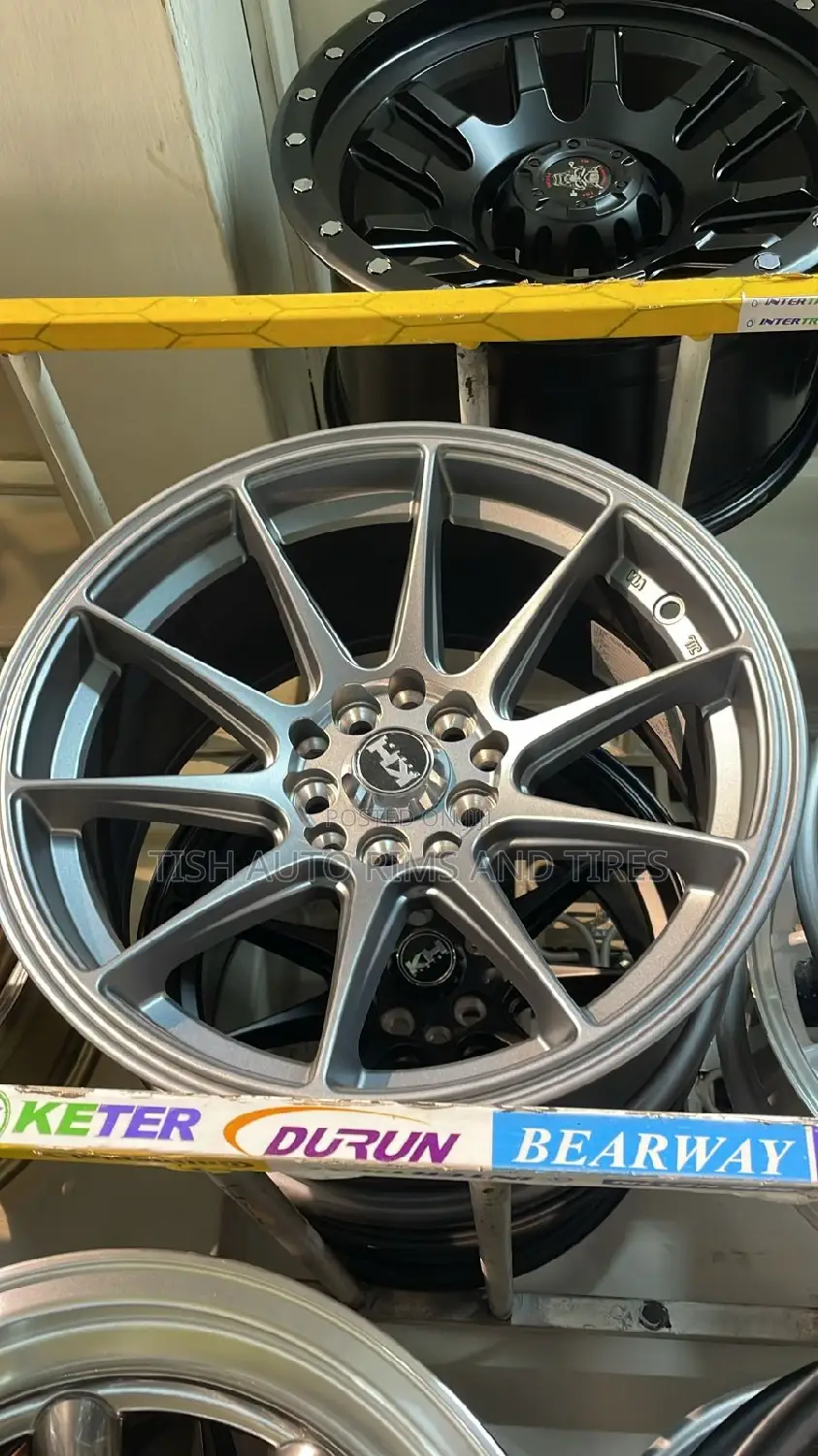 Gray Offset Rims Size 16 Inch Set