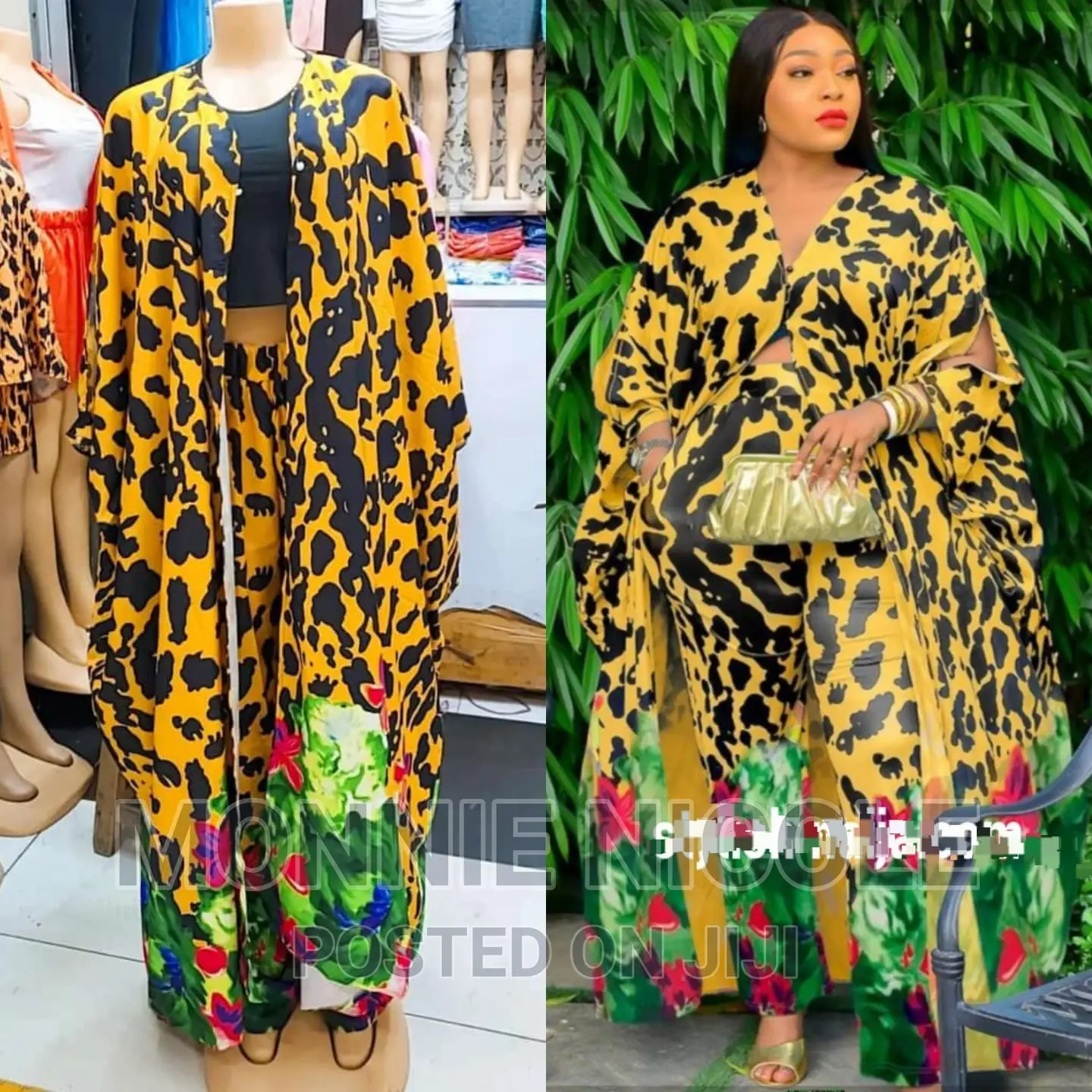 Chiffon Kimono 2pc Set