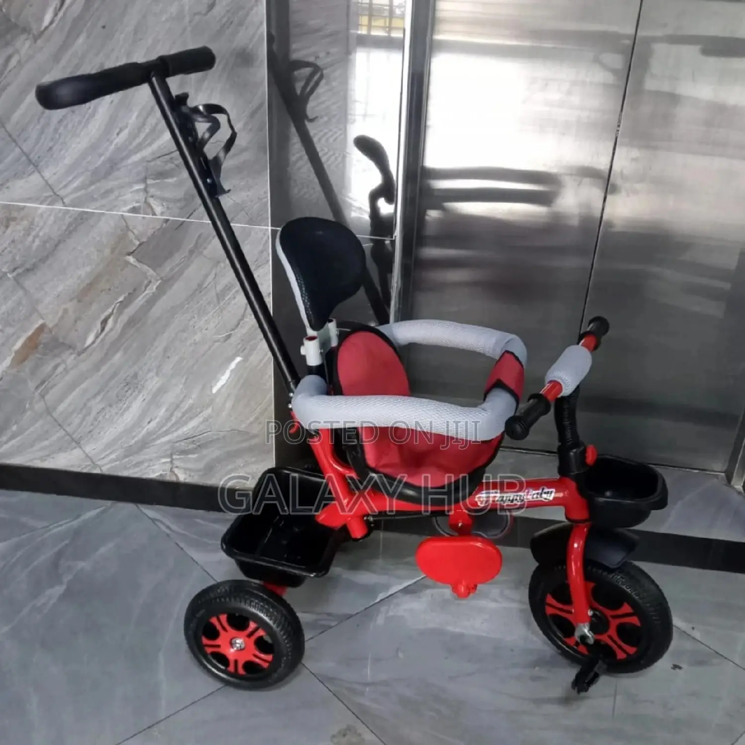 Tricycle, Push Tricycle With Side Bars