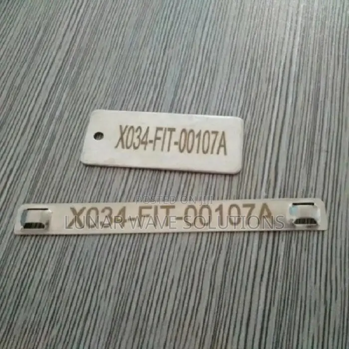 Card Engraving, Stainless Steel Tag Engraving Services