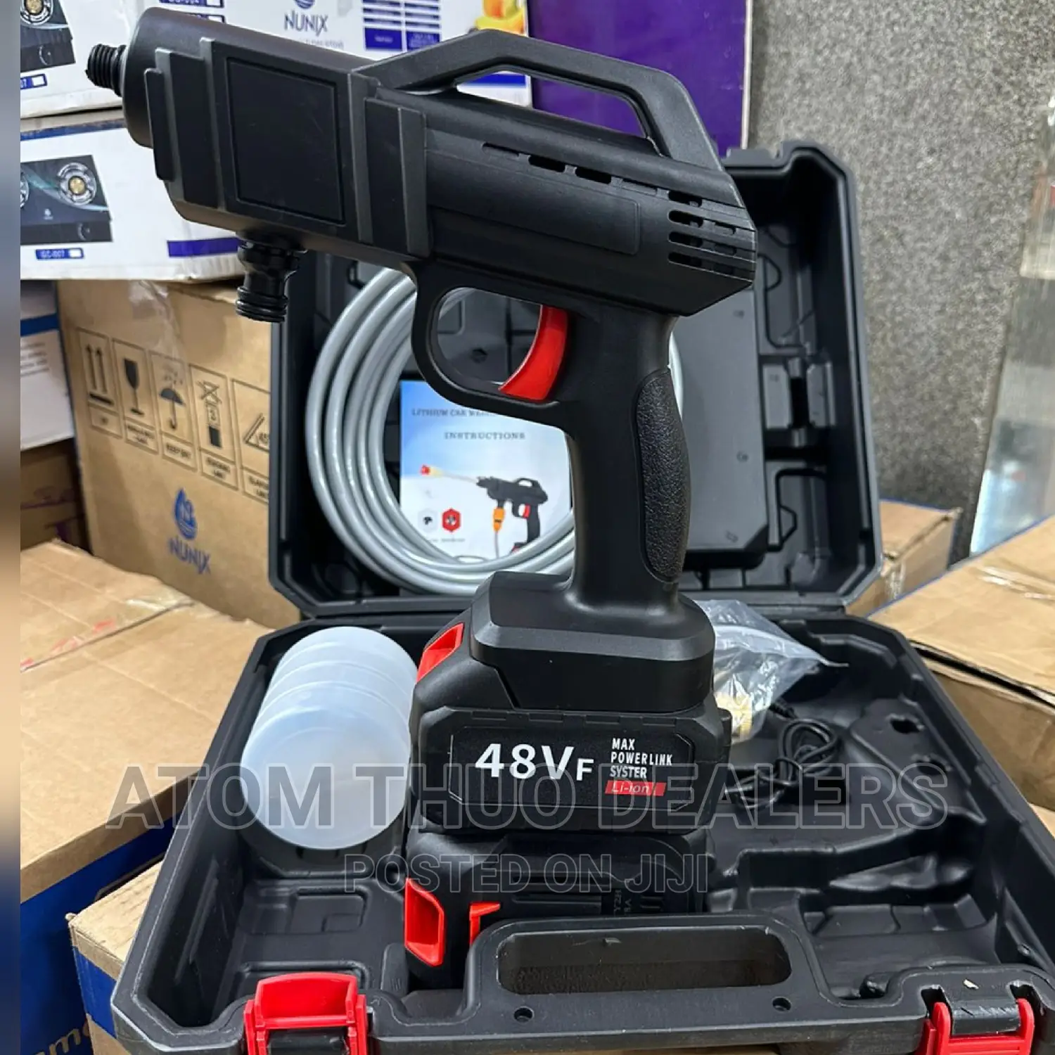 Two Batteries Car Wash Gun