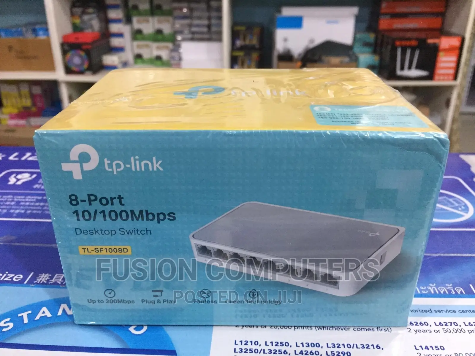 Tp-link TL-SF1008D 8-port 10/100mbps Desktop Switch