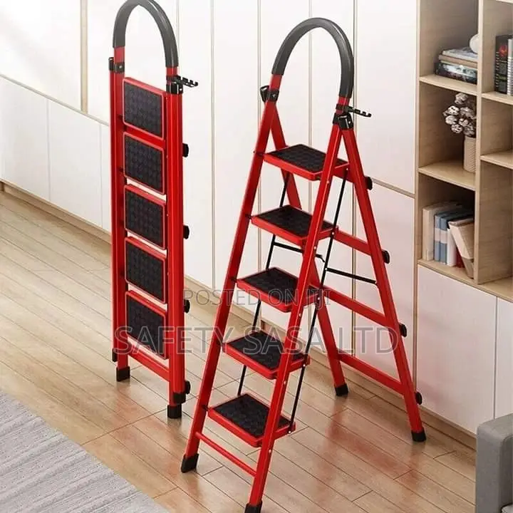 5 Step Steel Ladders