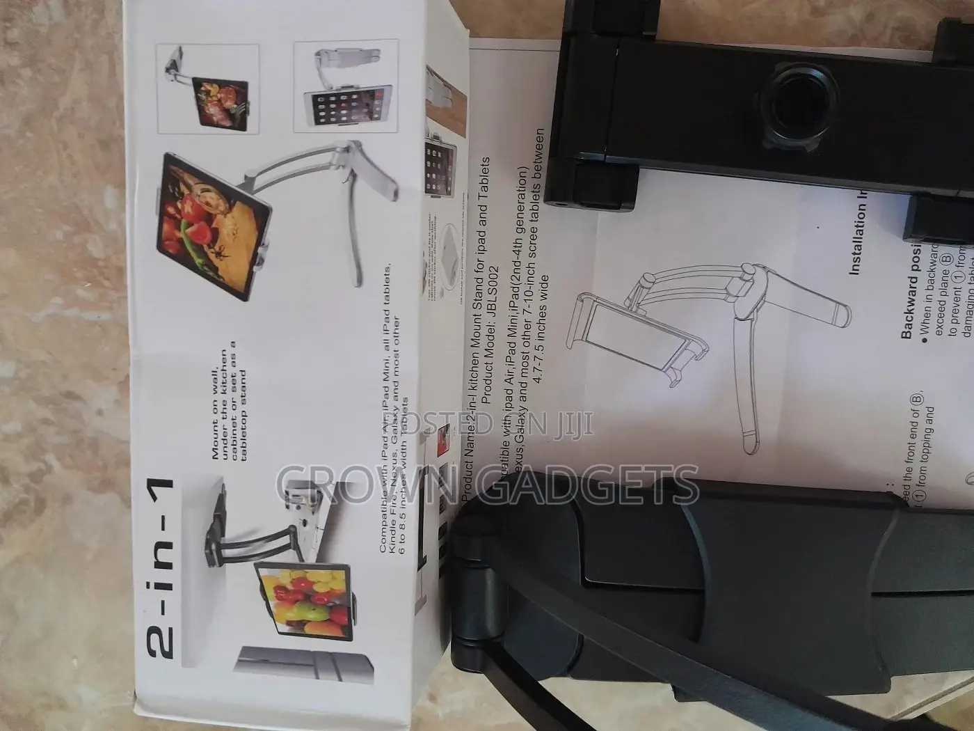 Tablet Wall Mount for iPad, Kitchen Tablet Holder