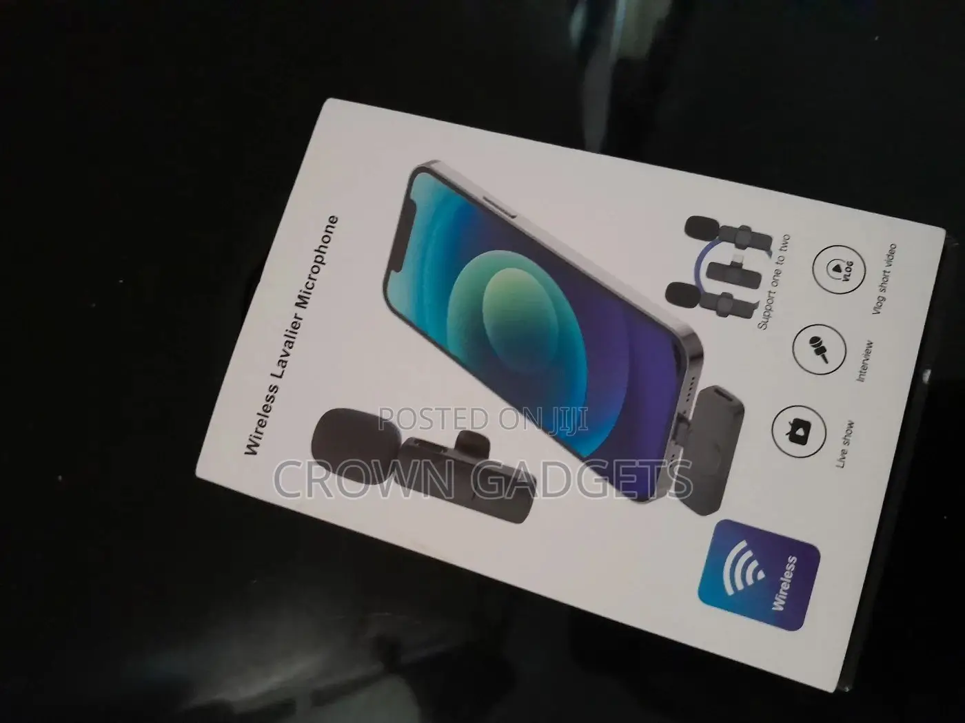 Wireless Lavalier Microphone Short Video Shooting Live Mic