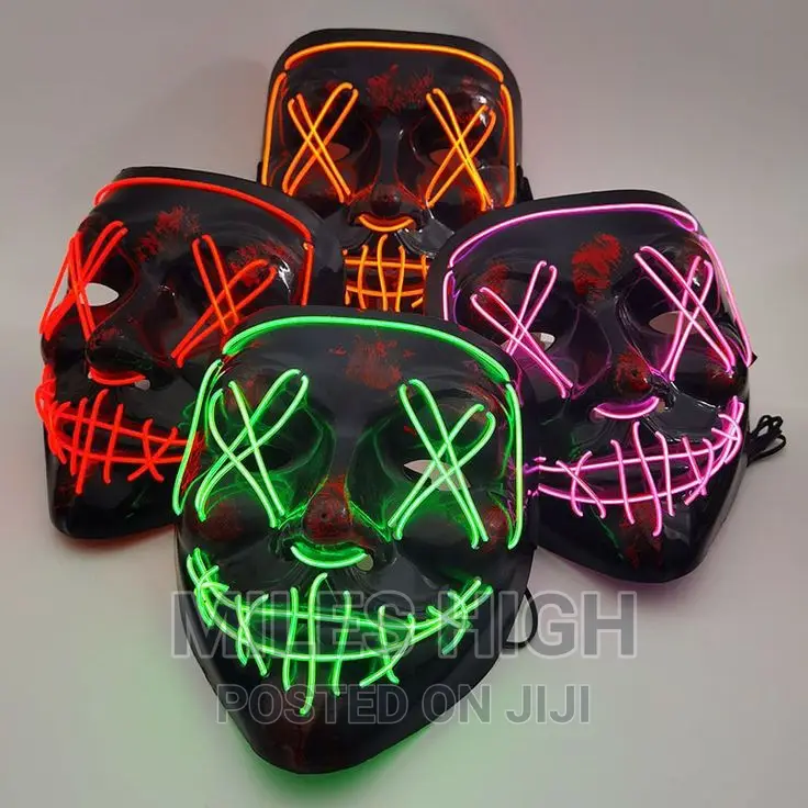 Halloween LED Neon Mask