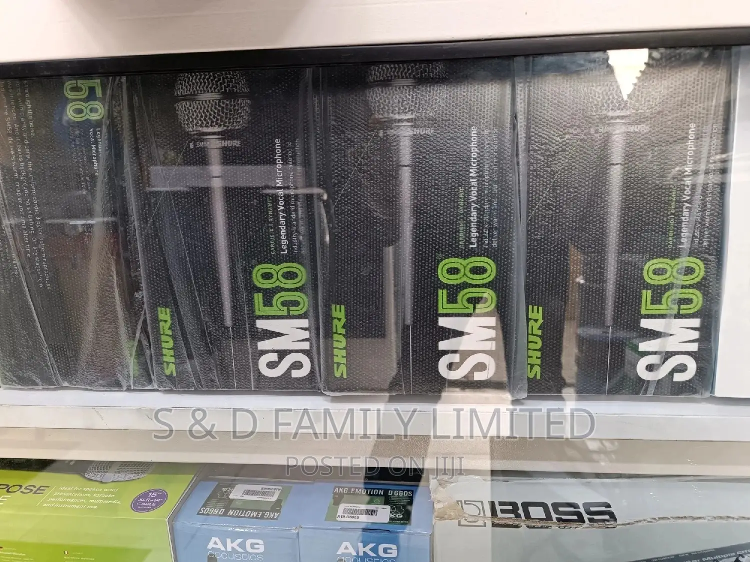 Shure SM58 Corded Microphone