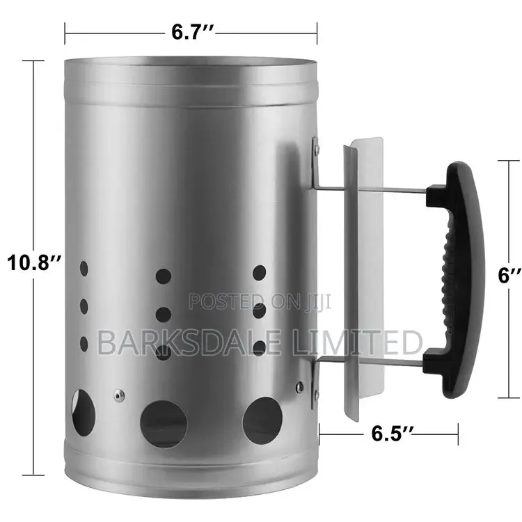Barbecue Grill BBQ Grill Stove Chimney Igniter Charcoal Igni
