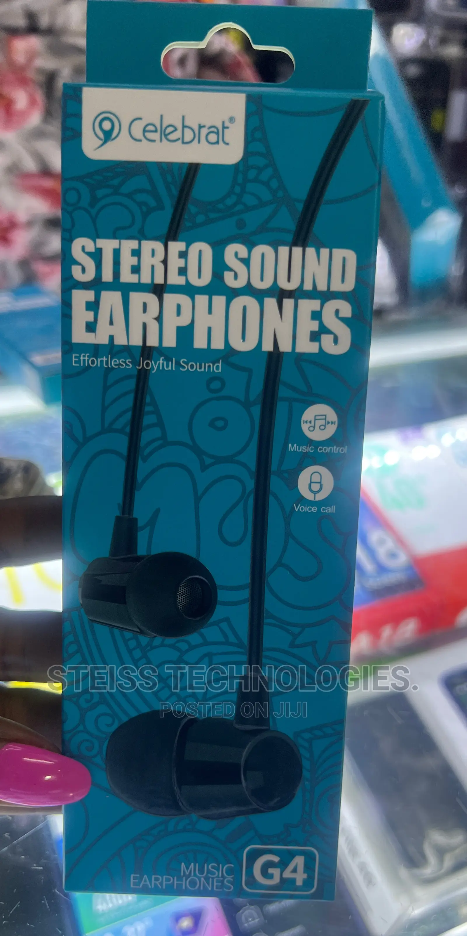 Celebrat G3 Wired Headphones.