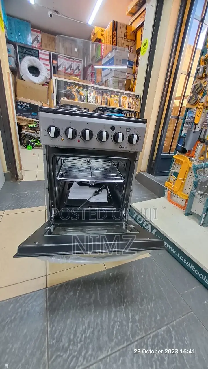 Nunix Cooker 3gas Burner 1 Electric Plate