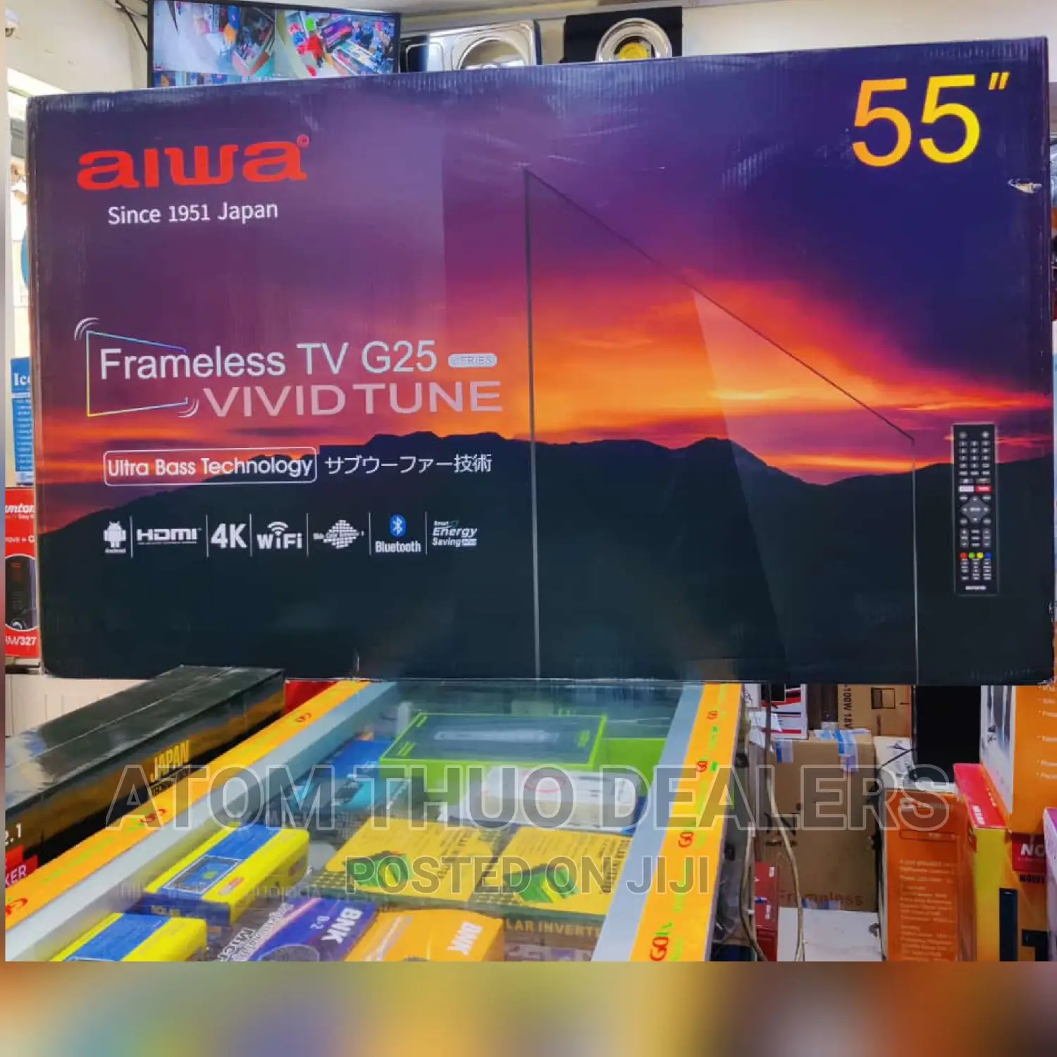 AIWA 55 Inches SMART Android Tv With Bluetooth.
