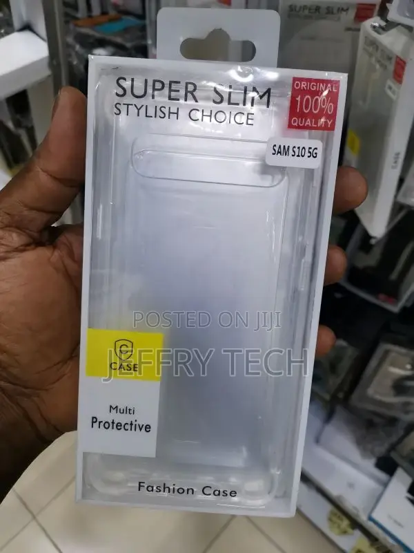 Clear Case for Samsung Galaxy S10 5G, Soft Flexible TPU Ul