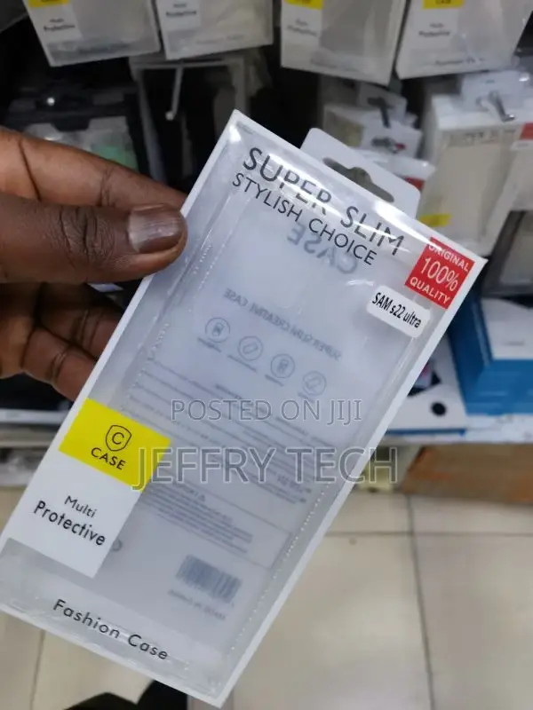 Clear Gel Case for Samsung Galaxy S22 Ultra