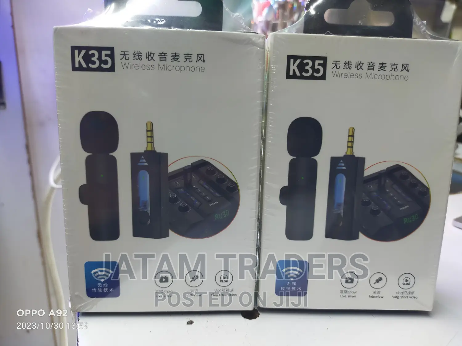 Double Wireless Microphone, K 35 Type C