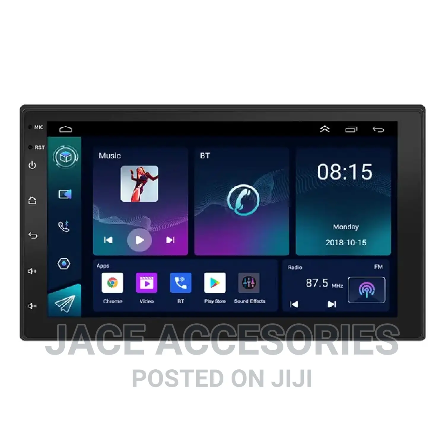 Car 7'android Radio +Carplay/Android Auto +Free Rear Camera