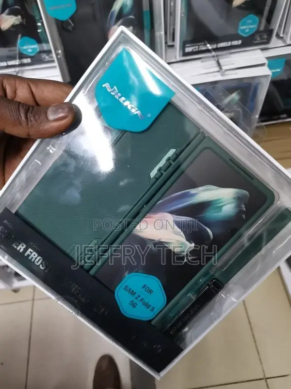 Samsung Galaxy Z Fold 5 Case Green NILLKIN SUPER FROSTED SH