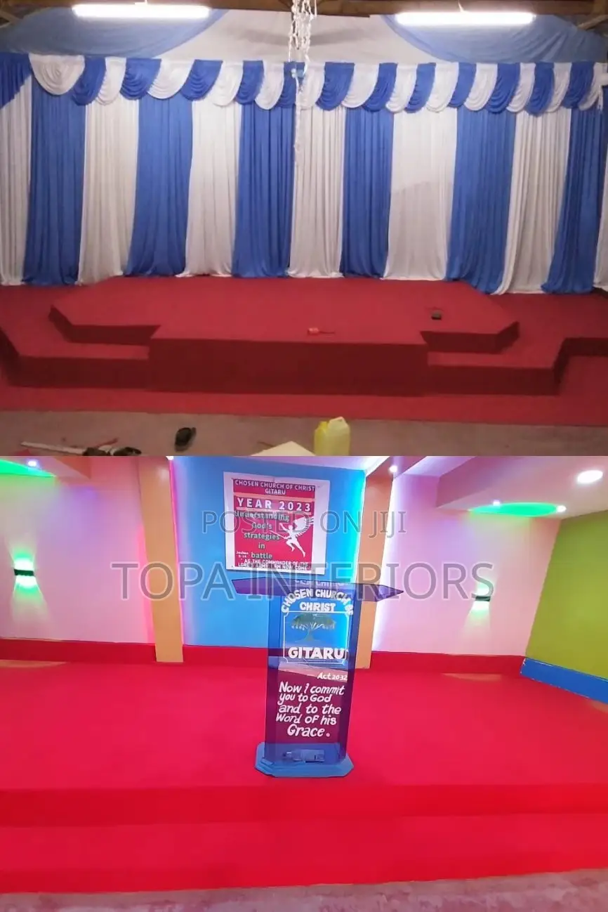 Church Floor Carpets Red Wall to Wall Floor Decoration Rugs