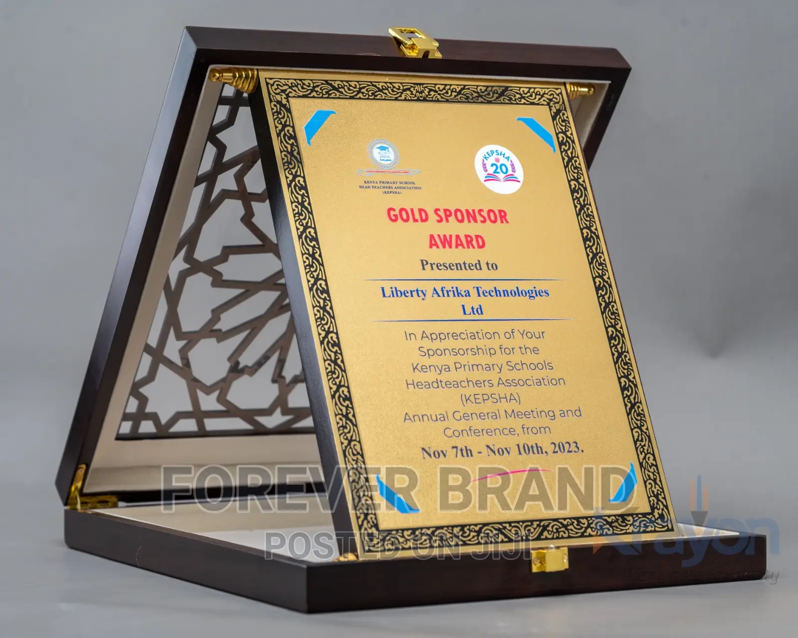 Classic Wooden Awards
