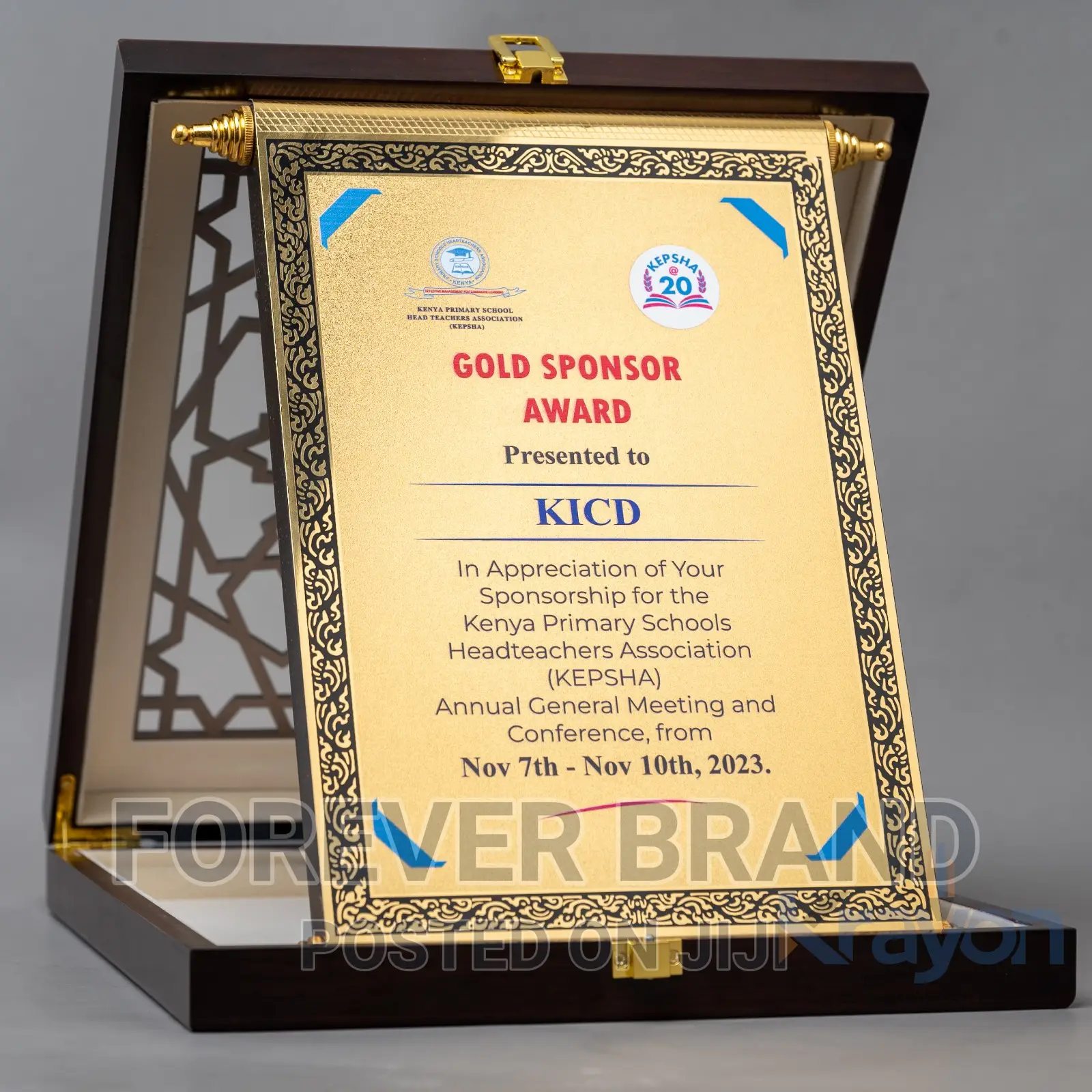 Classic Wooden Awards