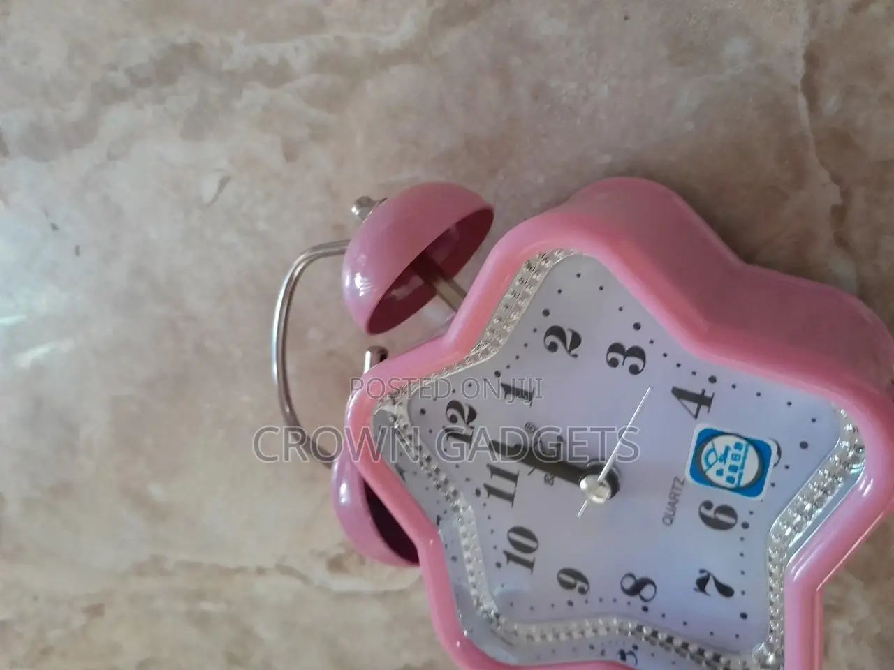 Metal Twin Bell Fancy Alarm Clock
