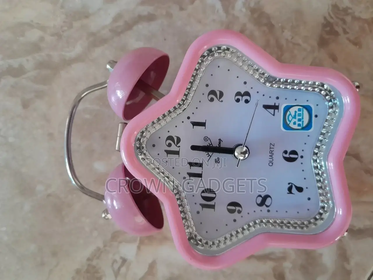 Star Plastic Loud Twin Bell Alarm Clock