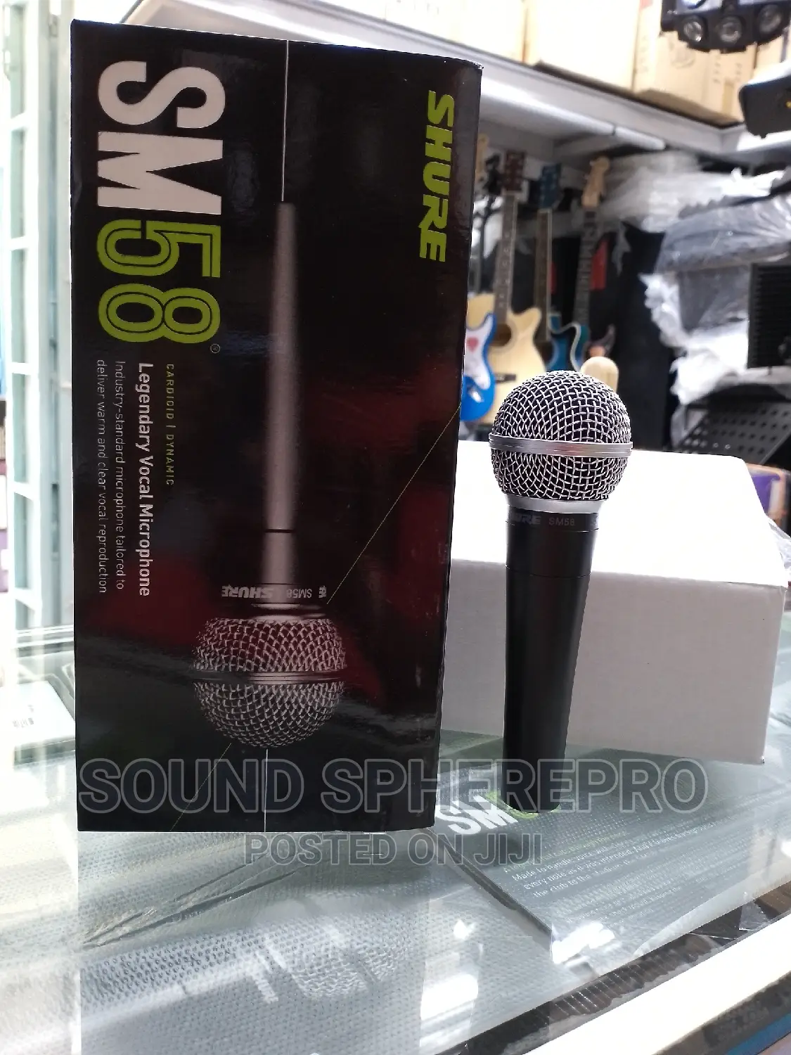 Shure SM58 Cardio Dynamic Microphone
