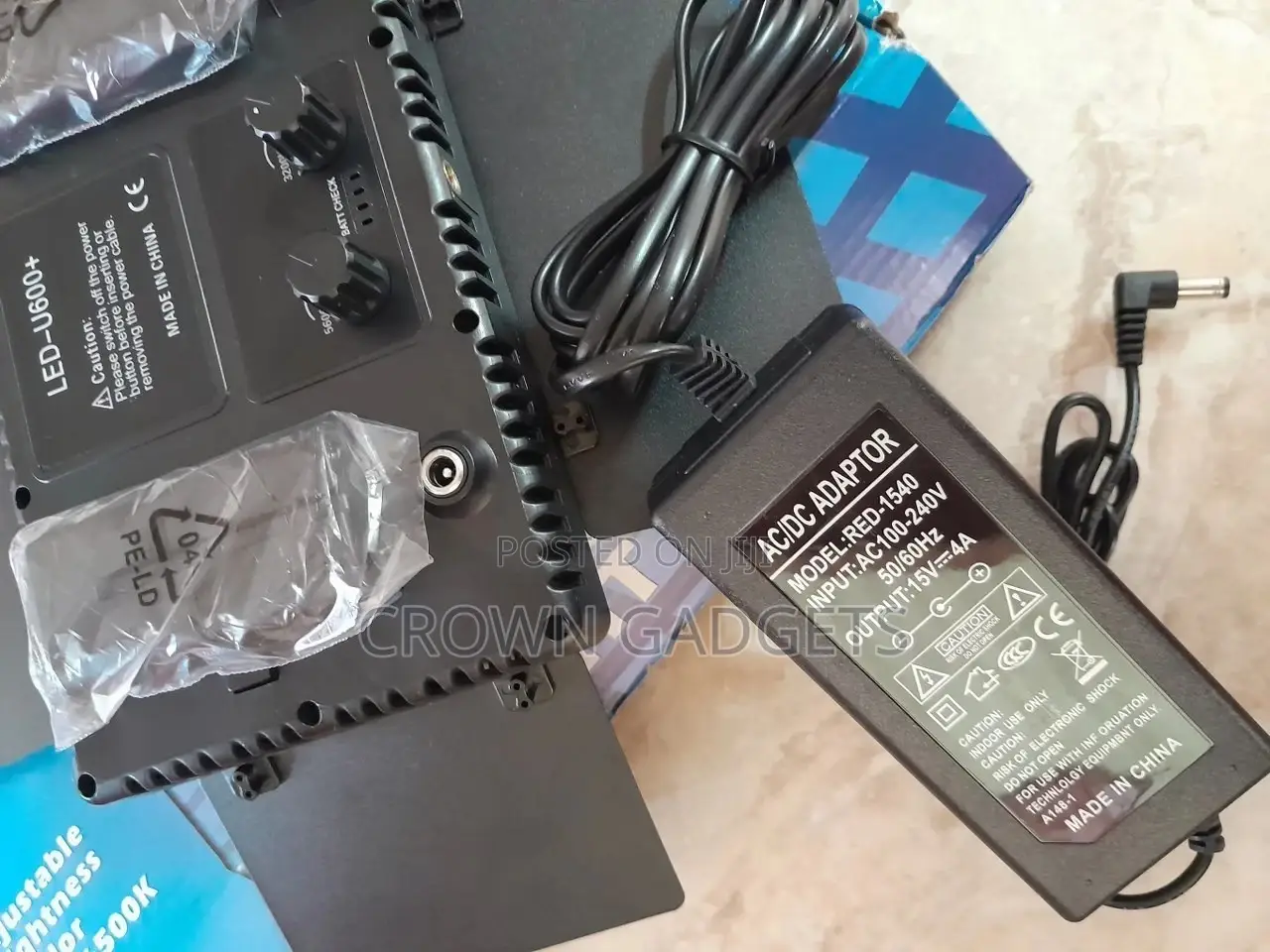 U600 RGB LED Photo Studio Light 3200-
