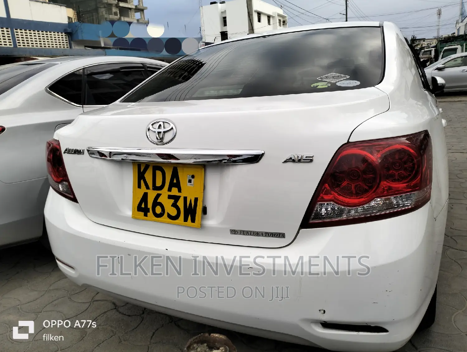 Toyota Allion 2014 White