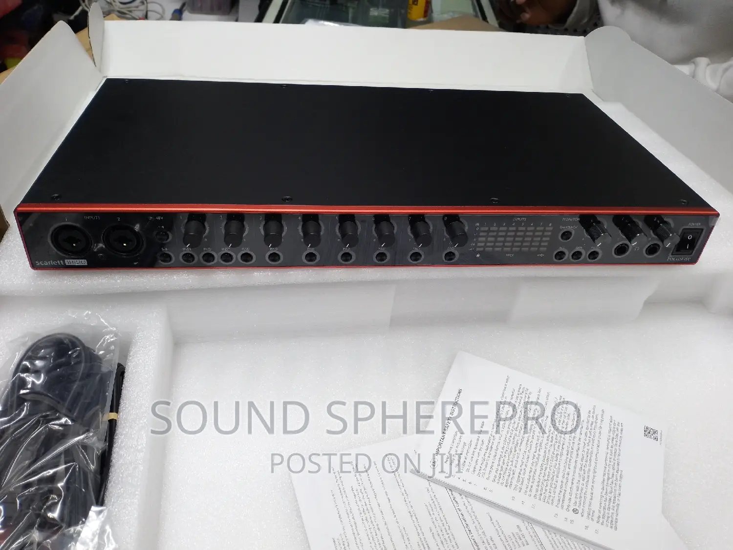 Scarlett 18i20 18 Channel Soundcard