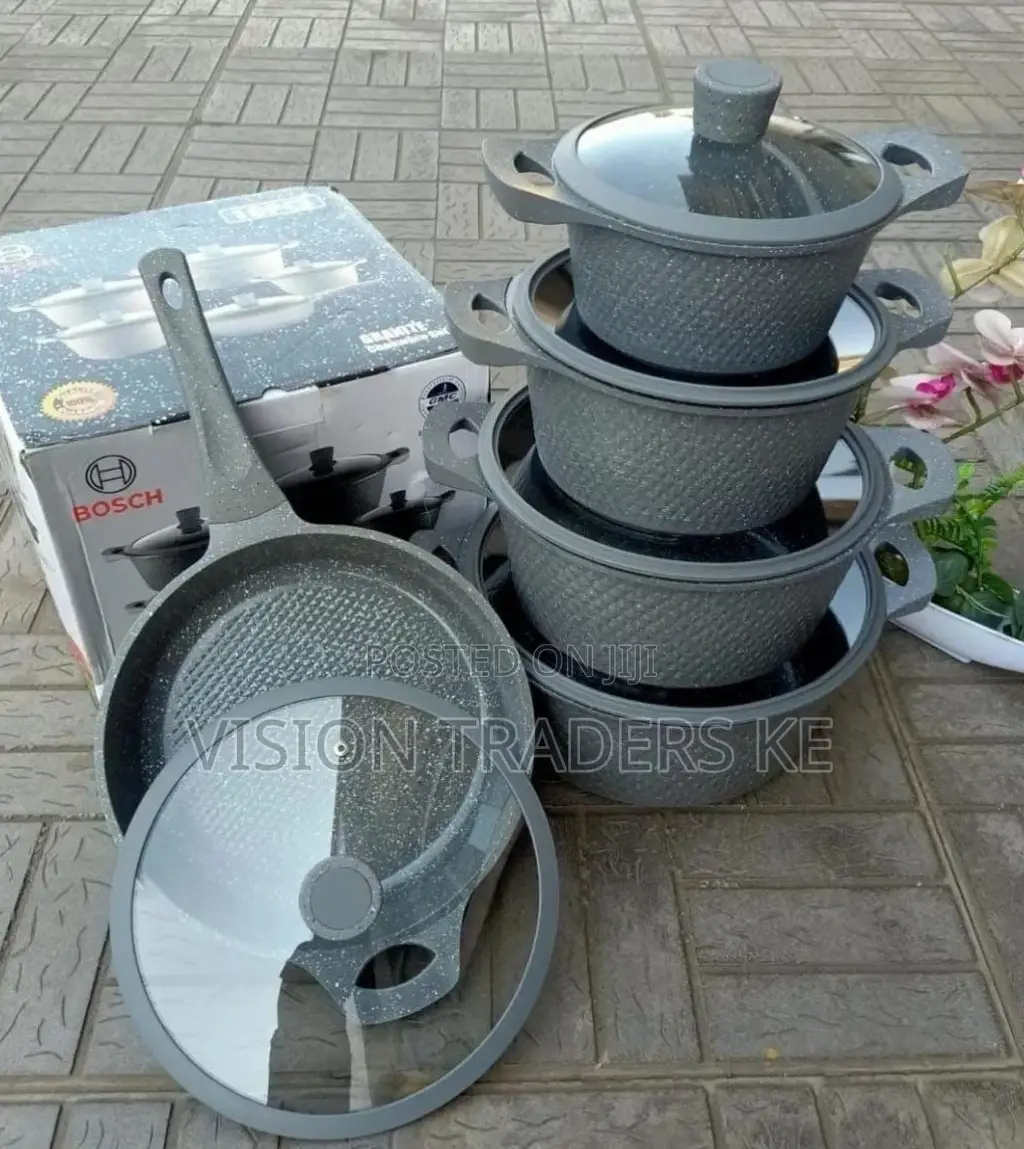 Bosch Silicone 11pcs Cookware Set{Sufurias}