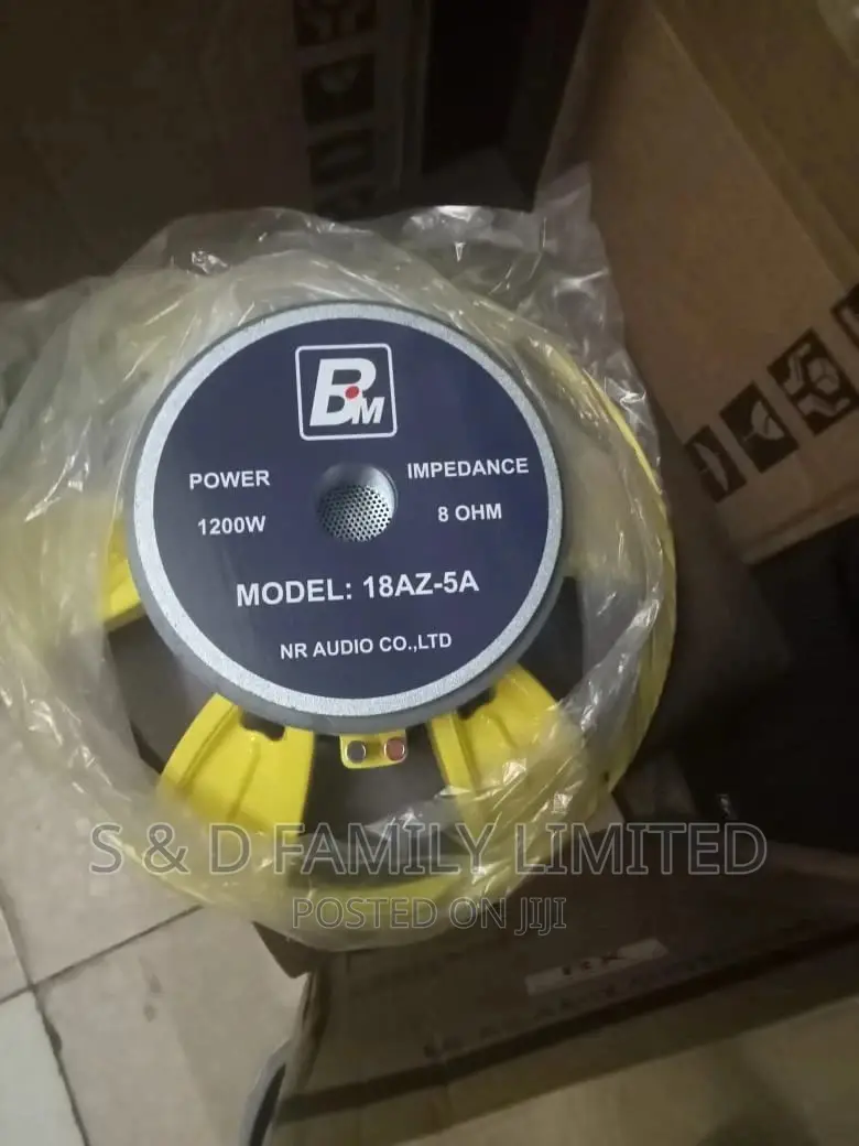 BM 18az-5a Bass Speaker