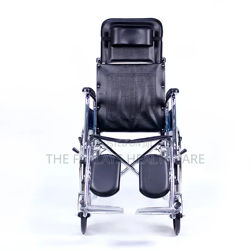 Reclining Wheelchair With High Back.