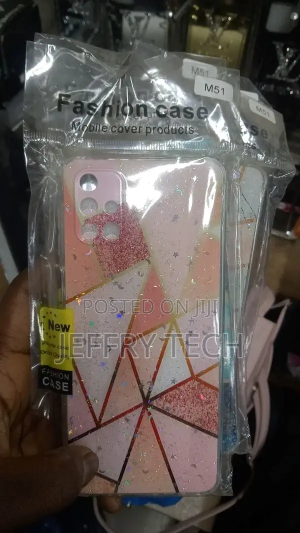 Samsung Galaxy M51 Case Watercolor Square Silicone Phone Cov