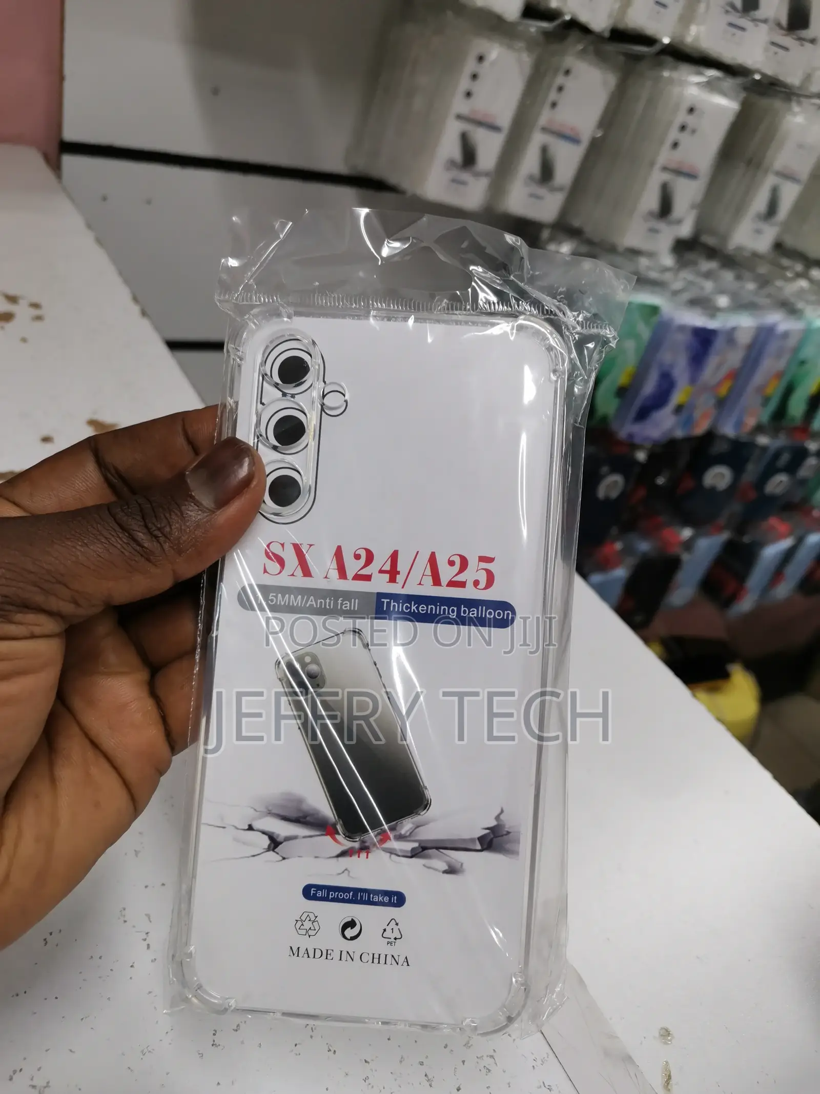 Clin Series Clear Case for Samsung Galaxy A24 4G