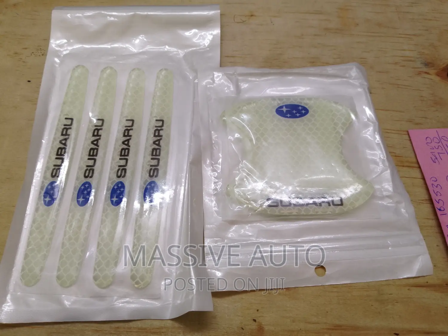 New Subaru Reflective Door Stickers / Branded Door Stickers