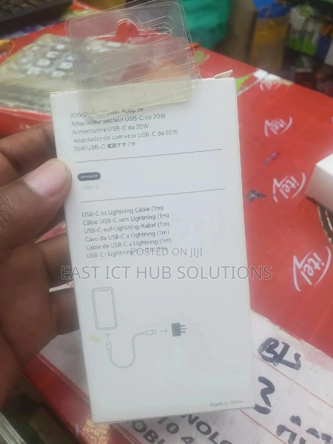 iPhone Fast Charger Cable 20W PD USB C Wall Charger