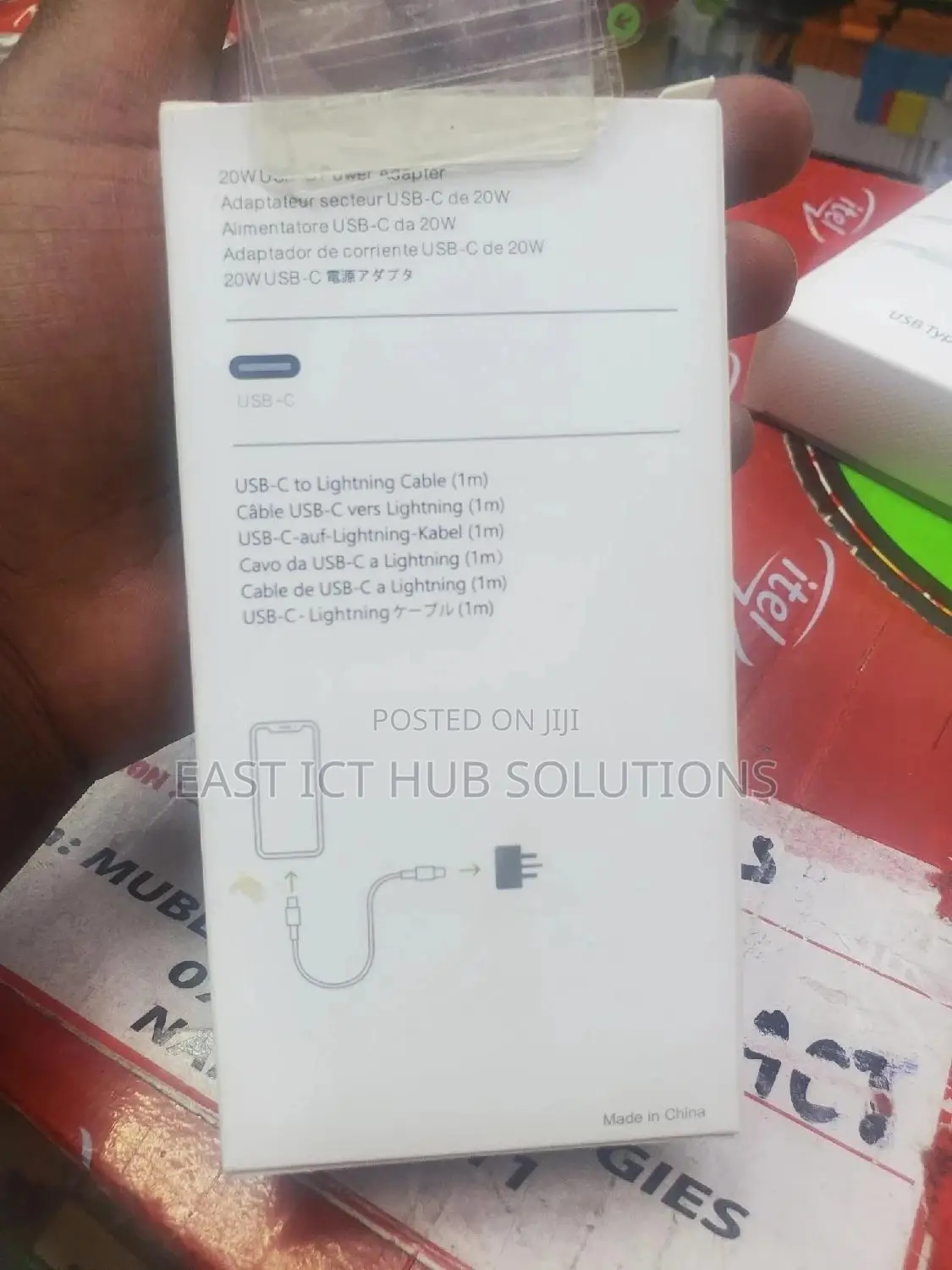 iPhone Fast Charger Cable 20W PD USB C Wall Charger